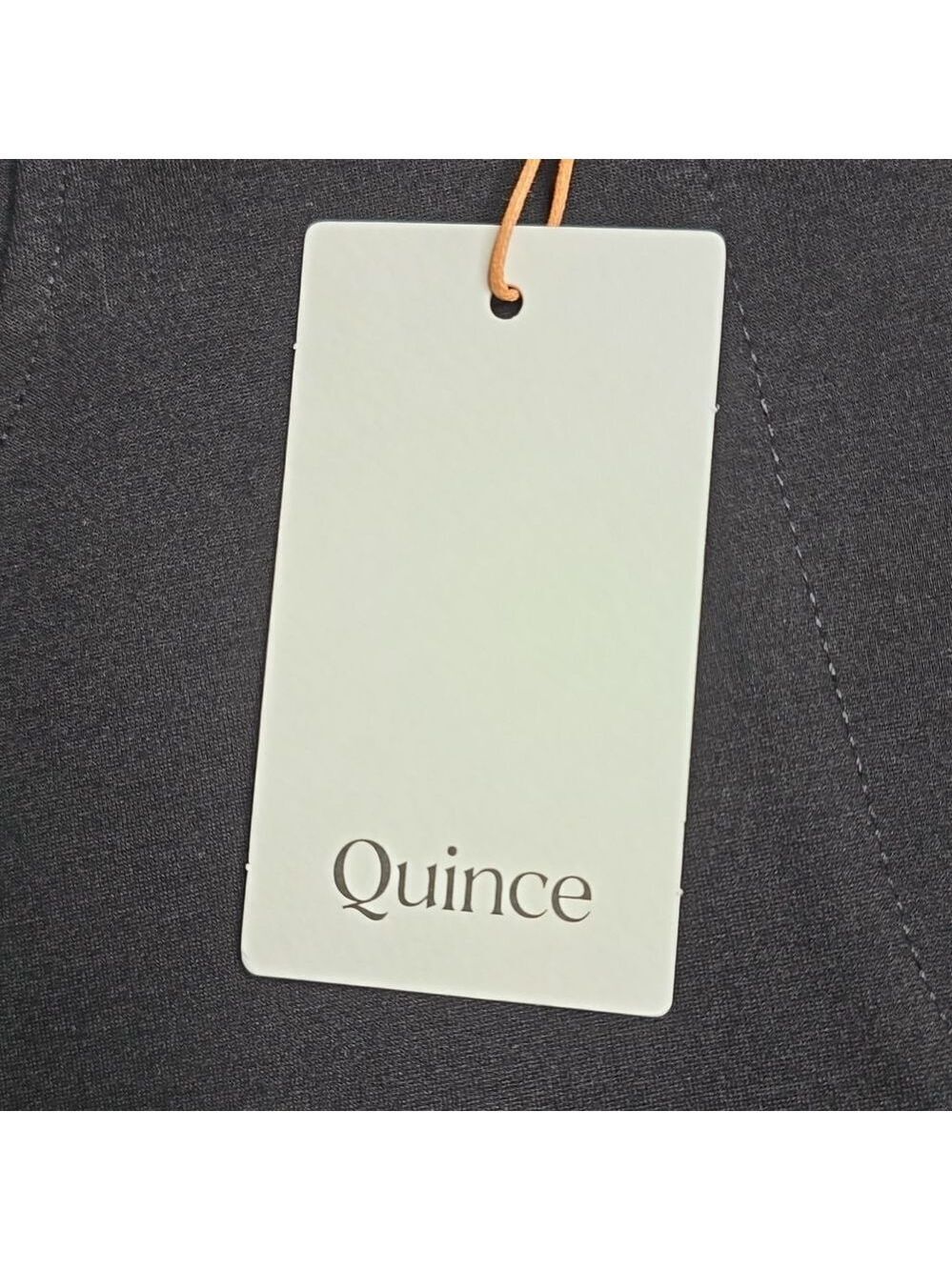 Quince Black Ponte Straight Leg Pants Large - Picture 4 of 10